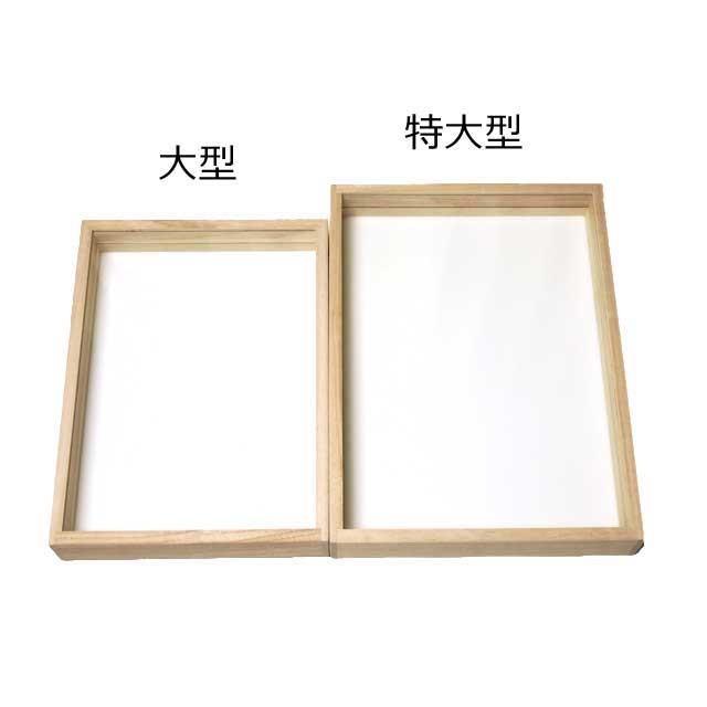 標本箱 印籠式桐箱 4個セット 本格標本箱 （桐製） 特大 : モンスター