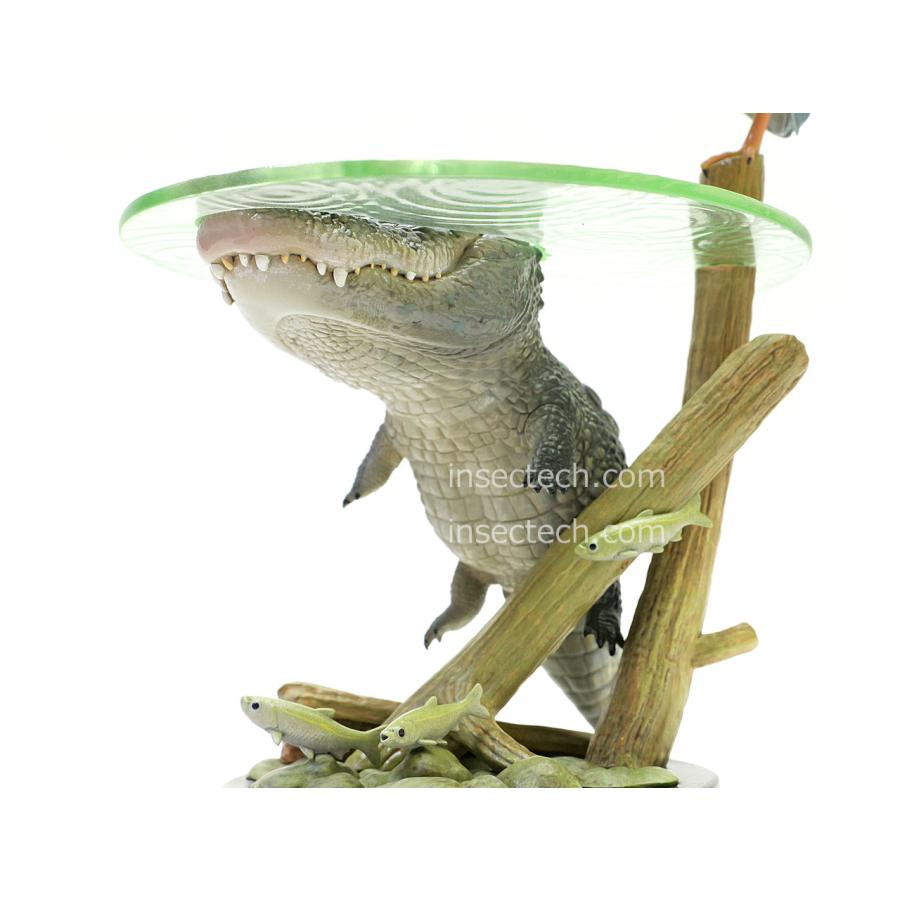 【動物の惑星】ヨウスコウワニ ゴイサギ付き 動物の惑星ジオラマシリーズ】第三弾 初回限定ゴイサギ付属