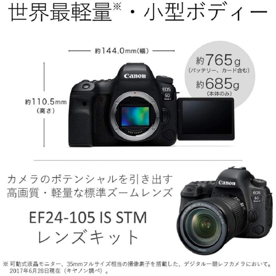 新しく着き新しく着きCanon デジタル一眼レフカメラ EOS 6D Mark II