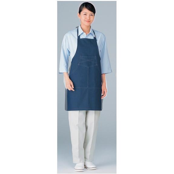 SE 42 カラーエプロン 紺 フリー : インセット ショップ - 通販
