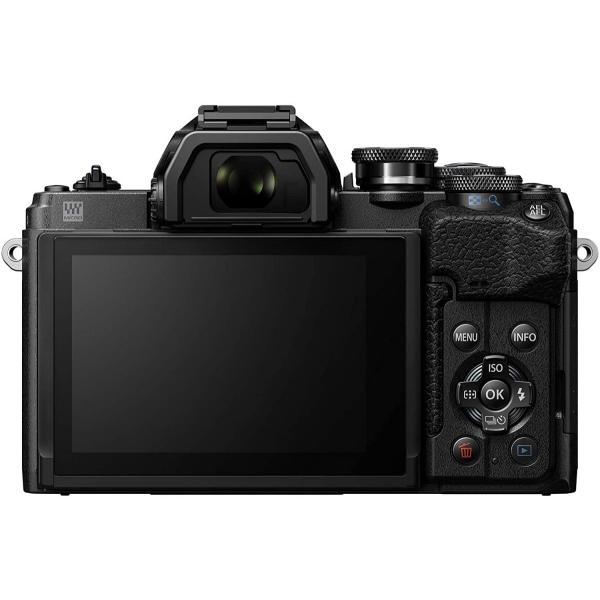 OM-D オリンパス E-M10 MarkIVボディ ブラック + 望遠ズームレンズ