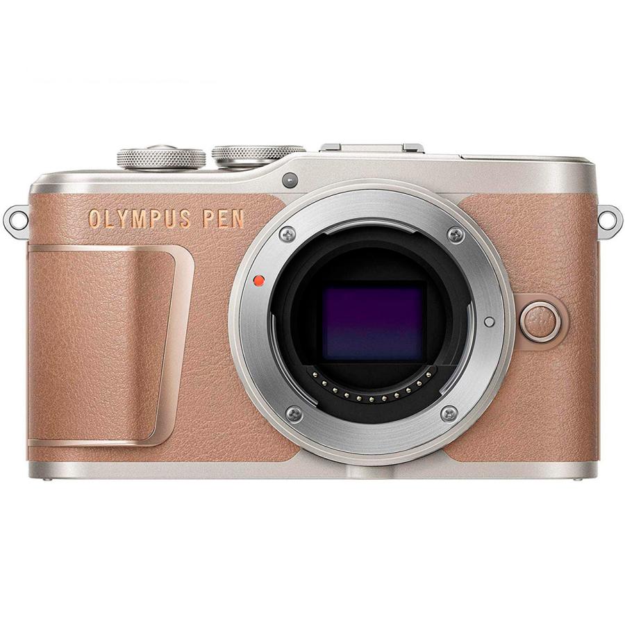 OLYMPUS PEN オリンパス E-PL10 ボディ ブラウン ミラーレス一眼カメラ