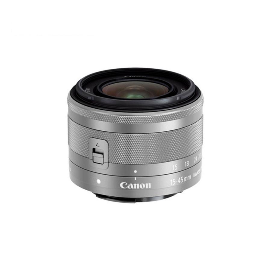 Canon 標準ズームレンズ EF-M15-45mm F3.5-6.3IS STM(シルバー) ミラー