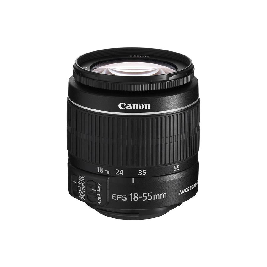 Canon 標準レンズ EFS 18-55mm - カメラ