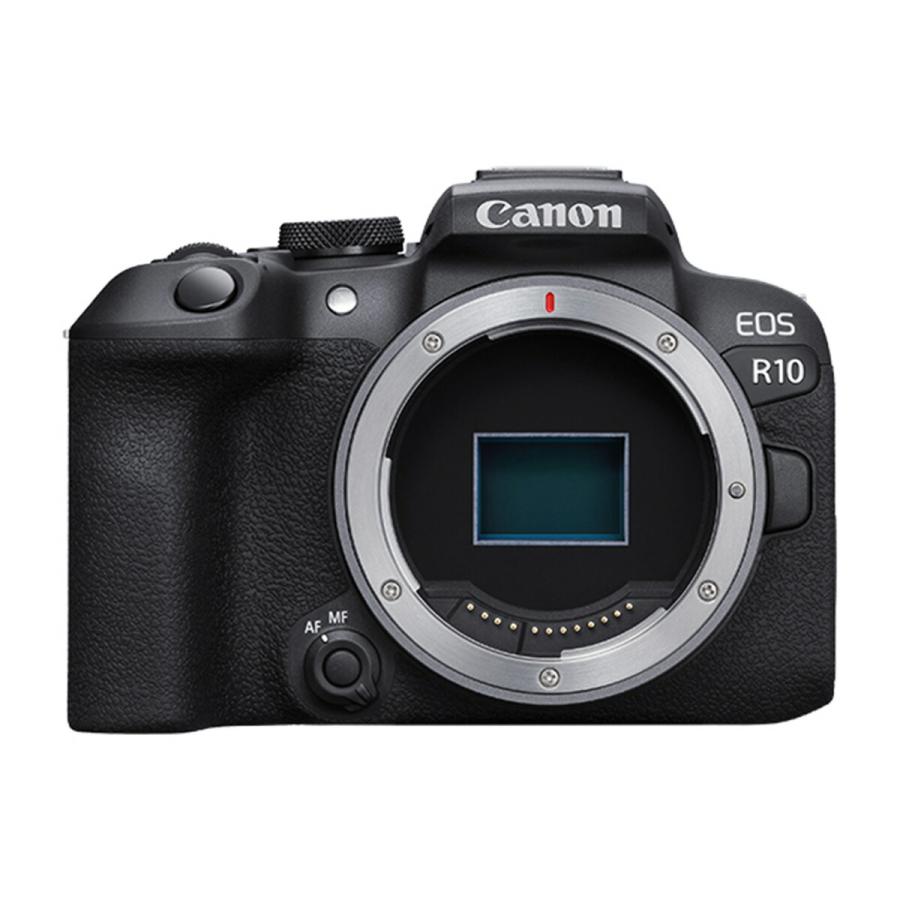 EOS Kiss キヤノン R10 ボディ ブラック + 望遠ズームレンズ