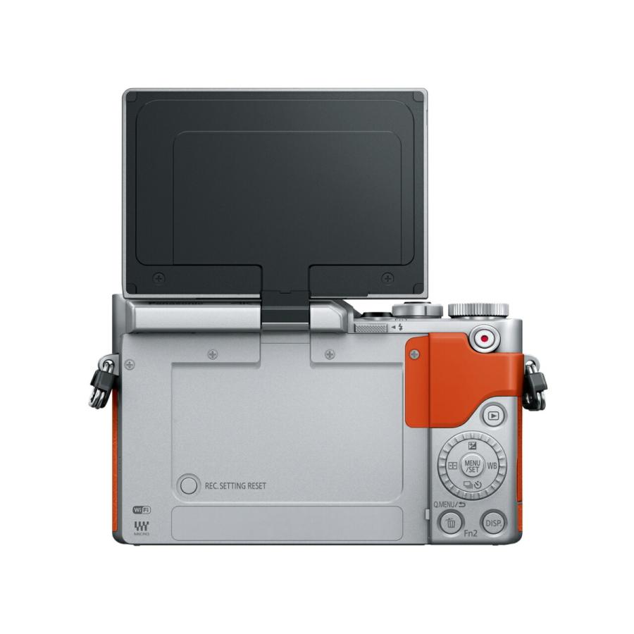Panasonic LUMIX ミラーレス一眼カメラ DC-GF10（DC-GF90） ボディ オレンジ + 単焦点レンズセット LUMIX G 25mm/F1.7 ASPH. H-H025