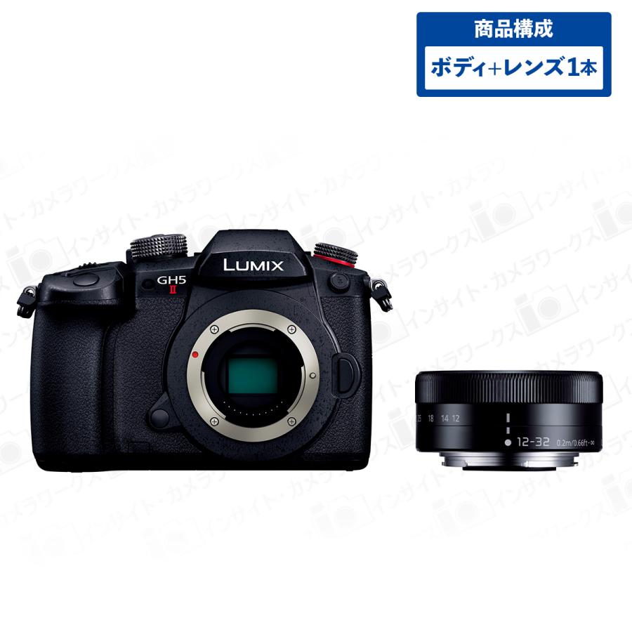 LUMIX GH5ミラーレスカメラ+12-32mm f3.5/5.6ズームレンズ
