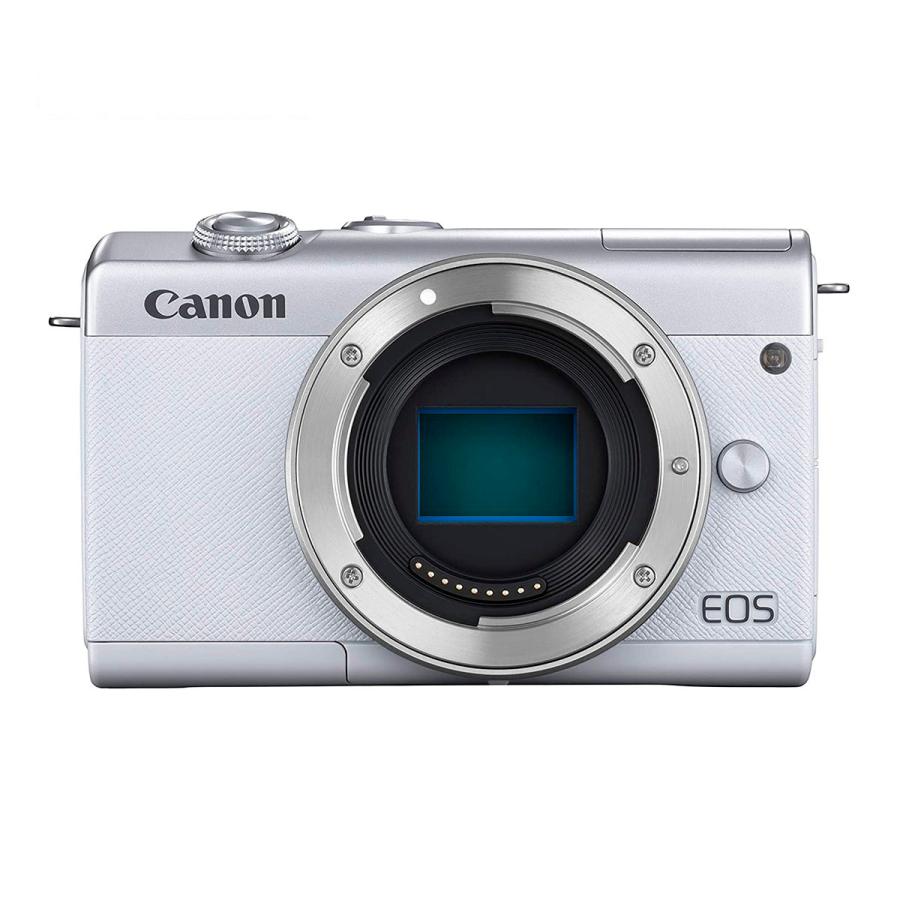日本に 熱い販売 Canon ミラーレス一眼カメラ EOS M200 ボディ ホワイト EOSM200WH-BODY ミラーレス一眼 キヤノン イオス entek-inc.com entek-inc.com