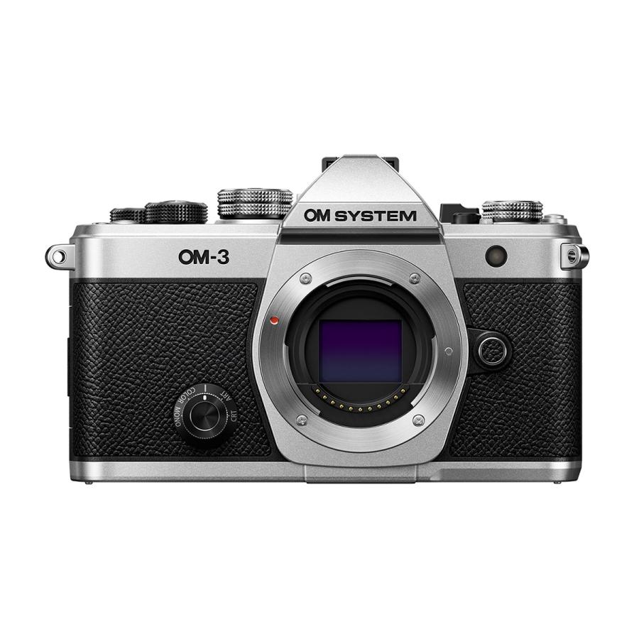 OM SYSTEM OM SYSTEM OM-3 ボディ シルバー + 高倍率ズームレンズ