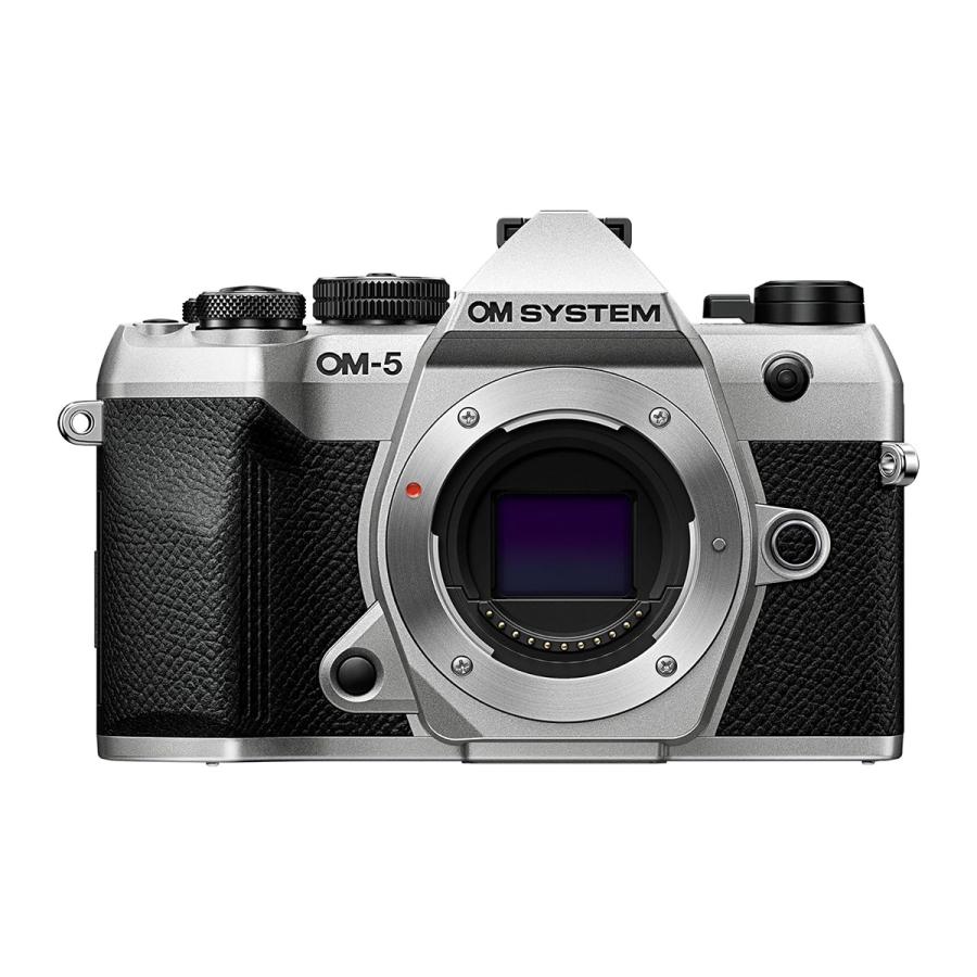 OM SYSTEM OM SYSTEM OM-5 Mark II ボディ シルバー + オリンパス 標準