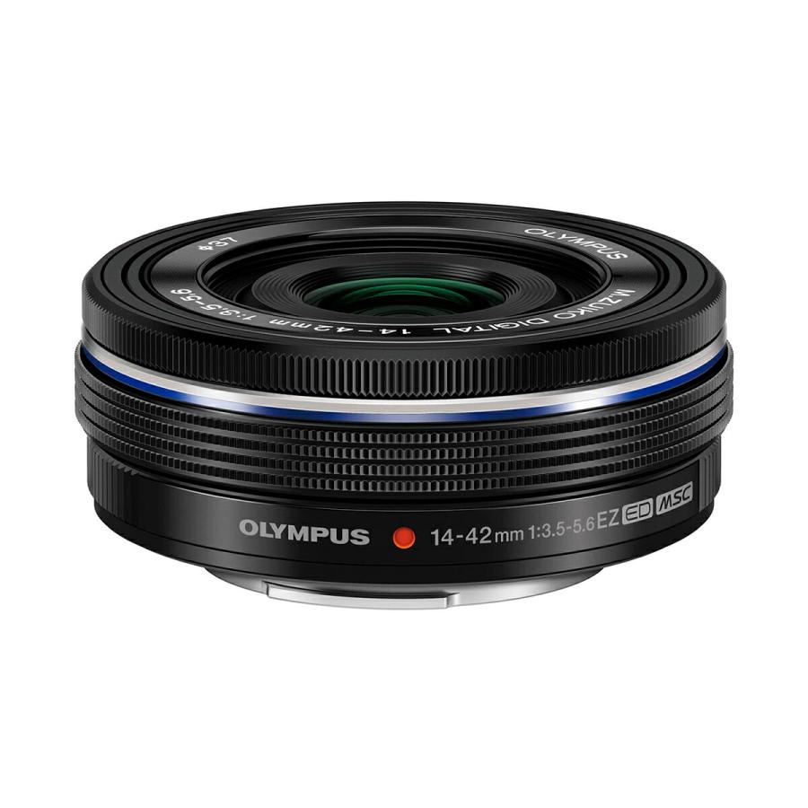 オリンパスOM-D E-M5MarkⅡ14-42EZレンズセット超美品！ OM SYSTEM OM SYSTEM OM-5 Mark II ボディ シルバー + オリンパス 標準