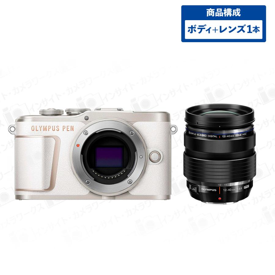 OLYMPUS PEN オリンパス E-PL10 ボディ ホワイト + 12-40mm PROレンズ