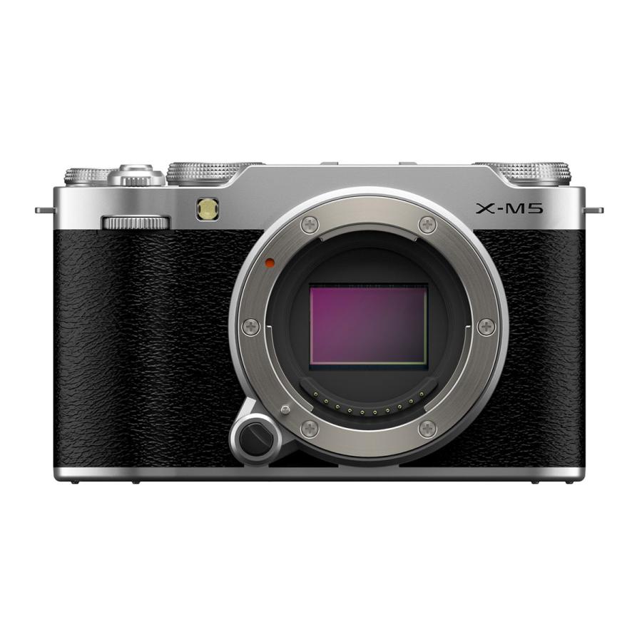 富士フイルム X-M5 ボディ シルバー ミラーレスデジタルカメラ F