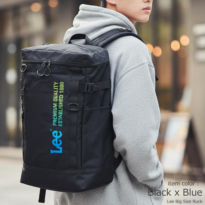 Lee リー リュック 通学 大容量 31L PC収納 学生 B4 パソコン収納 タブレット収納 スクール 中学生 高校生 部活 撥水 バックパック デイパック 人気 男子 女子 | Lee | 07