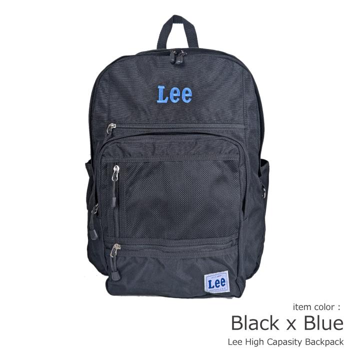 Lee リー リュック 大容量 35.5L PC収納 通学 学生 B4 パソコン収納 タブレット収納 スクール 中学生 高校生 部活 撥水 バックパック デイパック 人気 男子 女子 | Lee | 13