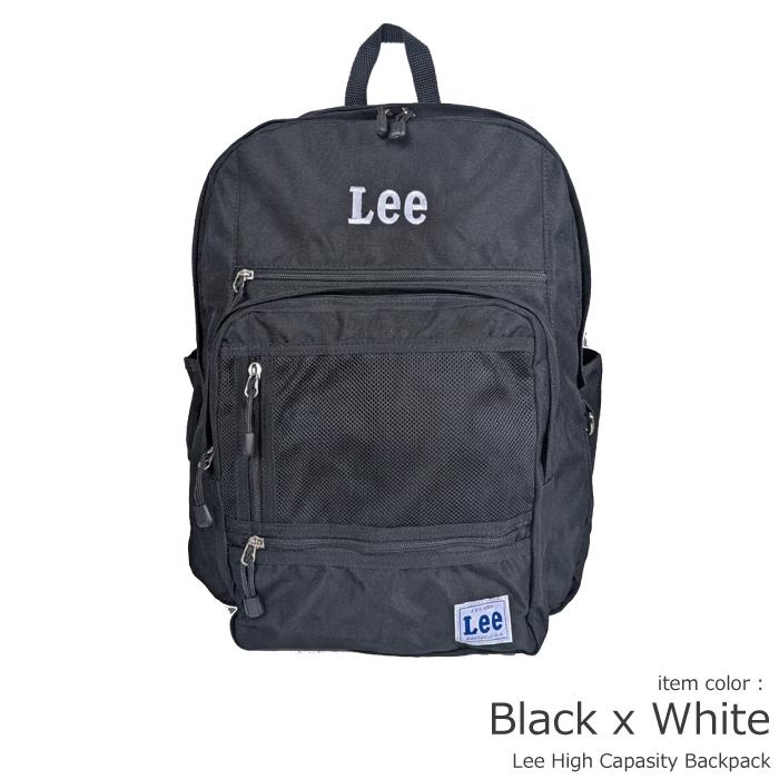 Lee リー リュック 大容量 35.5L PC収納 通学 学生 B4 パソコン収納 タブレット収納 スクール 中学生 高校生 部活 撥水 バックパック デイパック 人気 男子 女子 | Lee | 14