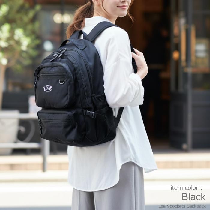 Lee リー リュック 通学 大容量 28L PC収納 B4 パソコン収納 タブレット収納 PC スクール 中学生 高校生 部活 撥水 バックパック デイパック 人気 男子 女子 | Lee | 05