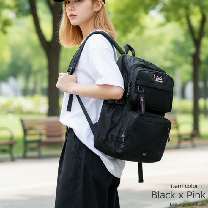Lee リー リュック 通学 大容量 31L PC収納 B4 パソコン収納 タブレット収納 スクール 中学生 高校生 部活 撥水 バックパック デイパック 人気 男子 女子 | Lee | 07