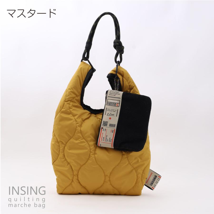 ショルダーバッグ トート 肩掛け オリジナル柄テープ キルティング フリース マルシェバッグ ポーチ付き 通勤 通学 会社 おしゃれ かわいい 旅行 お出かけ |  | 10