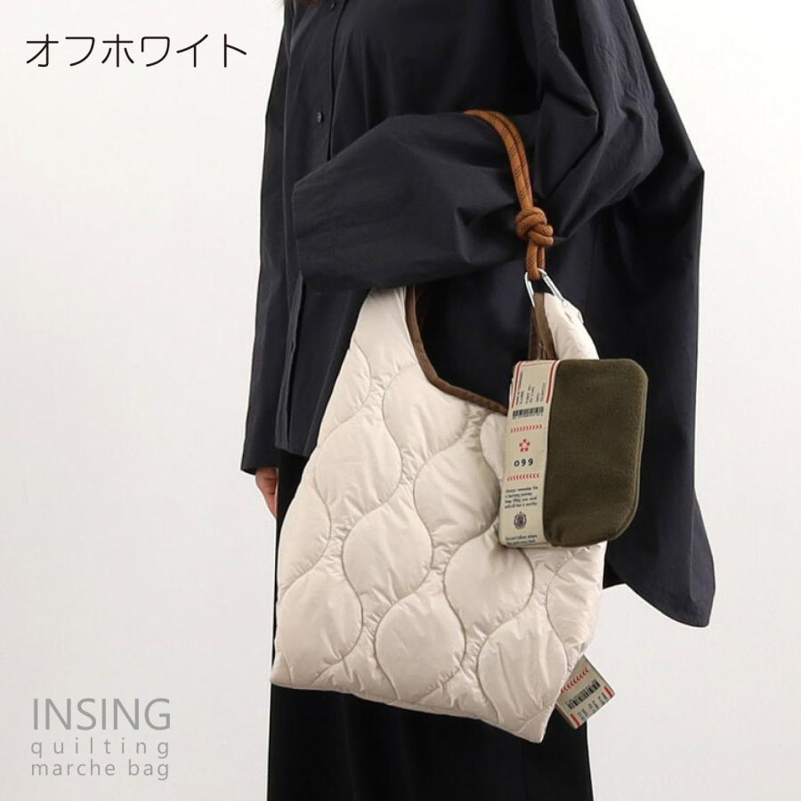 ショルダーバッグ トート 肩掛け オリジナル柄テープ キルティング フリース マルシェバッグ ポーチ付き 通勤 通学 会社 おしゃれ かわいい 旅行 お出かけ |  | 07