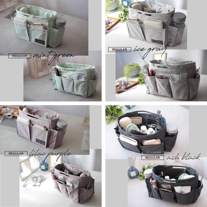 バッグインバッグ レギュラーM インナーバッグ リュック 小さめ リルビー 軽量 自立 小物入れ 整理 おしゃれ きれいめ 大きめ ニュアンスカラー くすみ 母の日 | リルビー | 26