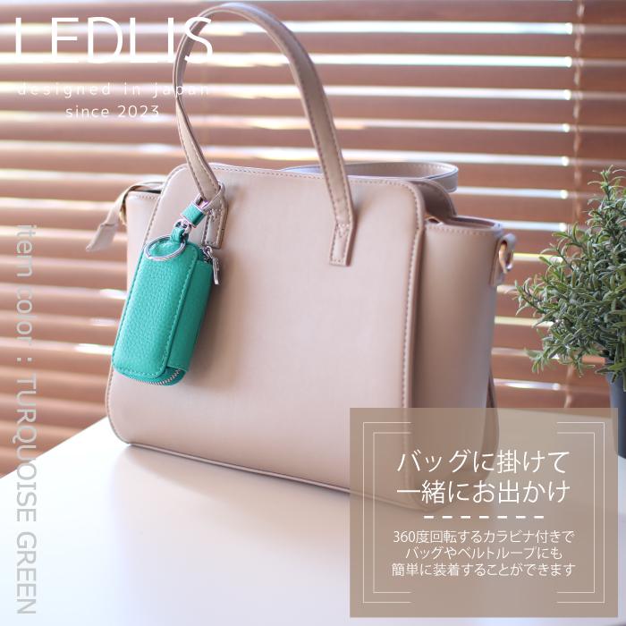 キーケース スマートキー キーホルダー レディース メンズ  ミニポーチ 牛革 おしゃれ レザー かわいい カラビナ ミニ コンパクト ケース 小物入れ コインケース |  | 11