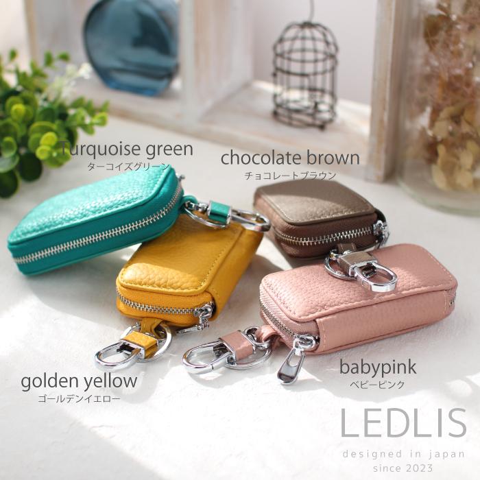 キーケース スマートキー キーホルダー レディース メンズ  ミニポーチ 牛革 おしゃれ レザー かわいい カラビナ ミニ コンパクト ケース 小物入れ コインケース |  | 16