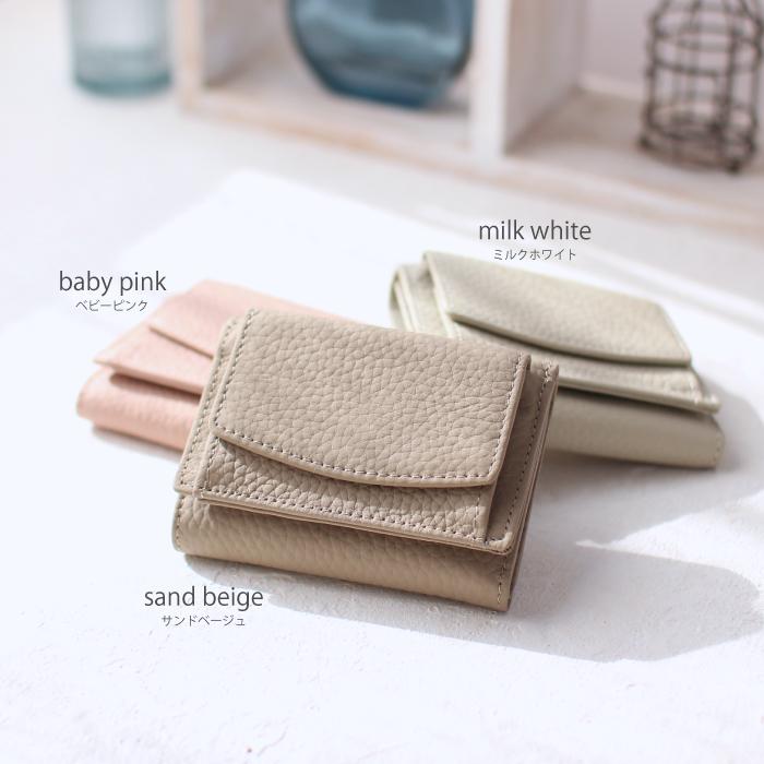 財布 三つ折り ミニ レディース  本革 牛革 コンパクト 小さめ 小銭入れ BOX型 スリム カード おしゃれ かわいい ボックス型 お札 レザー 可愛い プレゼント |  | 28