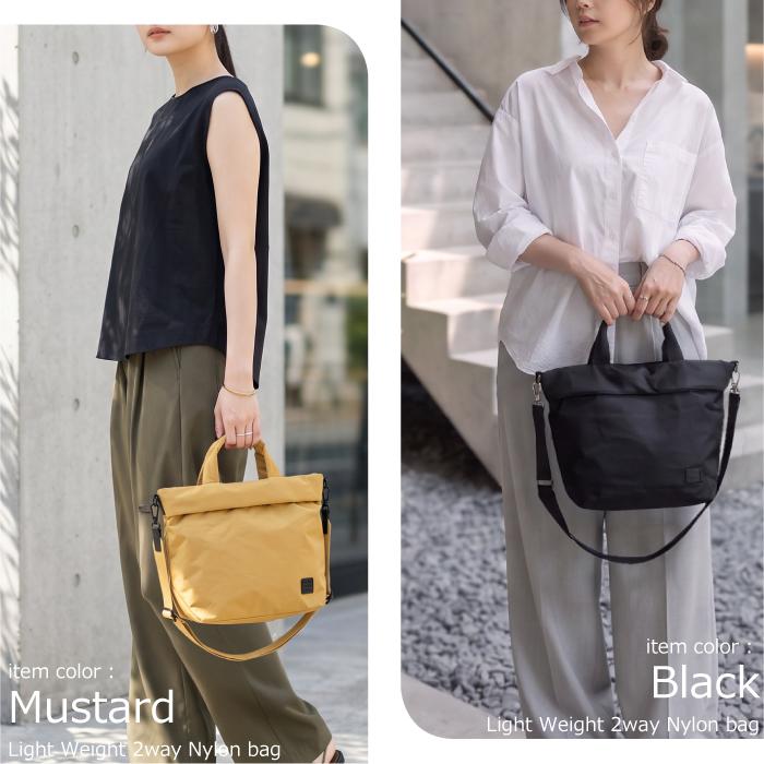 マカロニックスタイル レディース 2WAY トートバッグ ショルダーバッグ 軽量 軽い 斜めがけ 小さめ 撥水 通勤 旅行 マザーズバッグ 長財布 肩掛け 手提げ | MACARONIC STYLE | 11