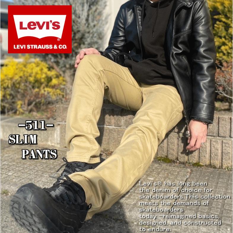 【米国モデル・日本未発売】 Levis リーバイス 511 SLIM CHINO PANTS 511 スリム チノパン HARVEST GOLD 04511-3376｜insize｜10