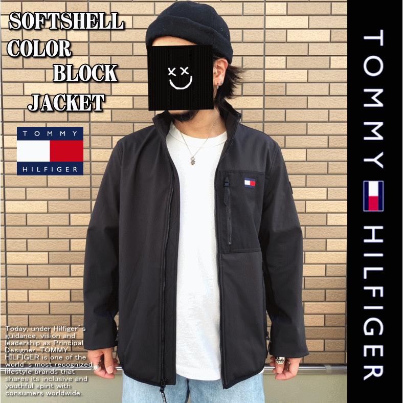 Tommy Hilfiger トミー ヒルフィガー SOFTSHELL COLOR BLOCK JACKET