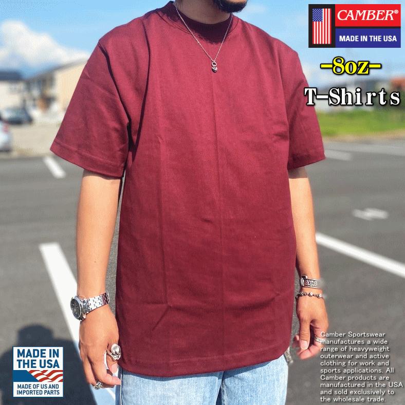 【夏物処分】 【アメリカ製】 CAMBER キャンバー #301 8oz MAX WEIGHT Short Sleeve T-Shirts MADE IN USA マックスウェイト Tシャツ | CAMBER | 09