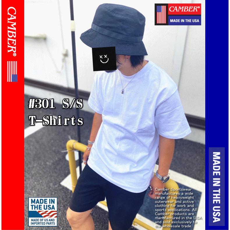 CAMBER MADE IN USA #301 新品 CAMBER キャンバー #301 8oz マックスウェイト 半袖Tシャツ MADE