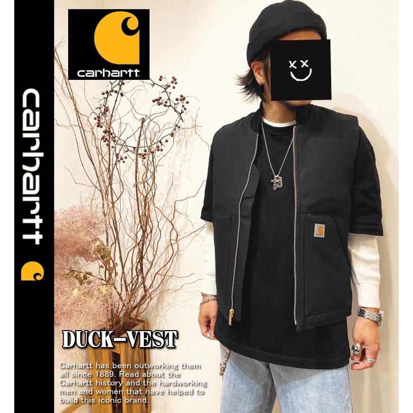 Carhartt カーハート Duck Vest V01 ダック ワーク ベスト 中綿素材 