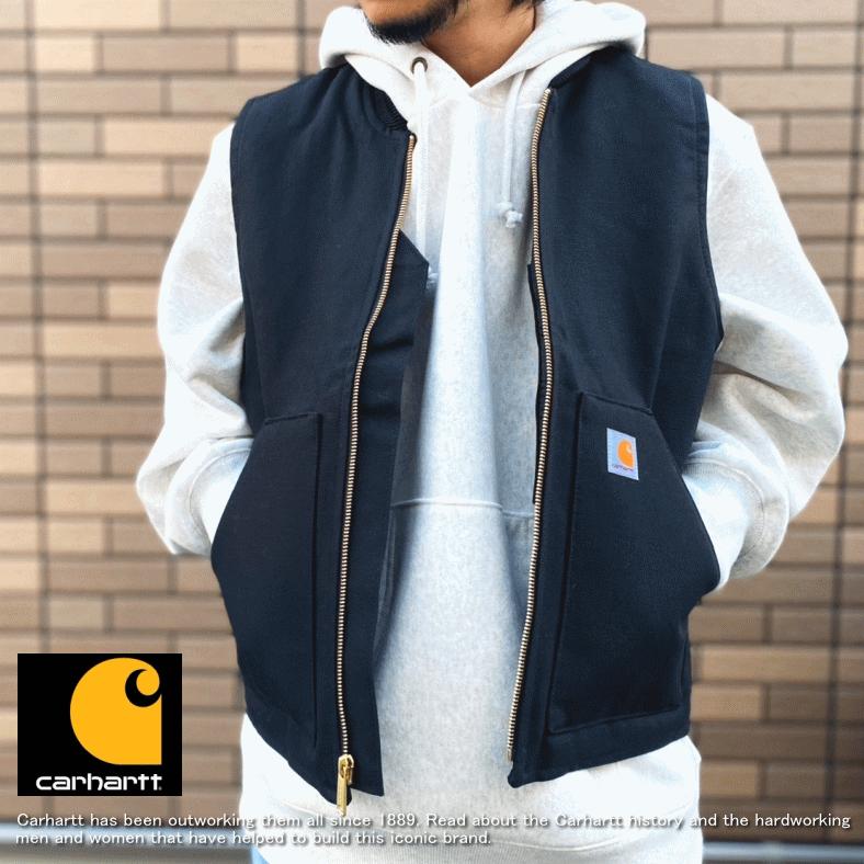 Carhartt カーハート Duck Vest V01 ダック ワーク ベスト 中綿素材 
