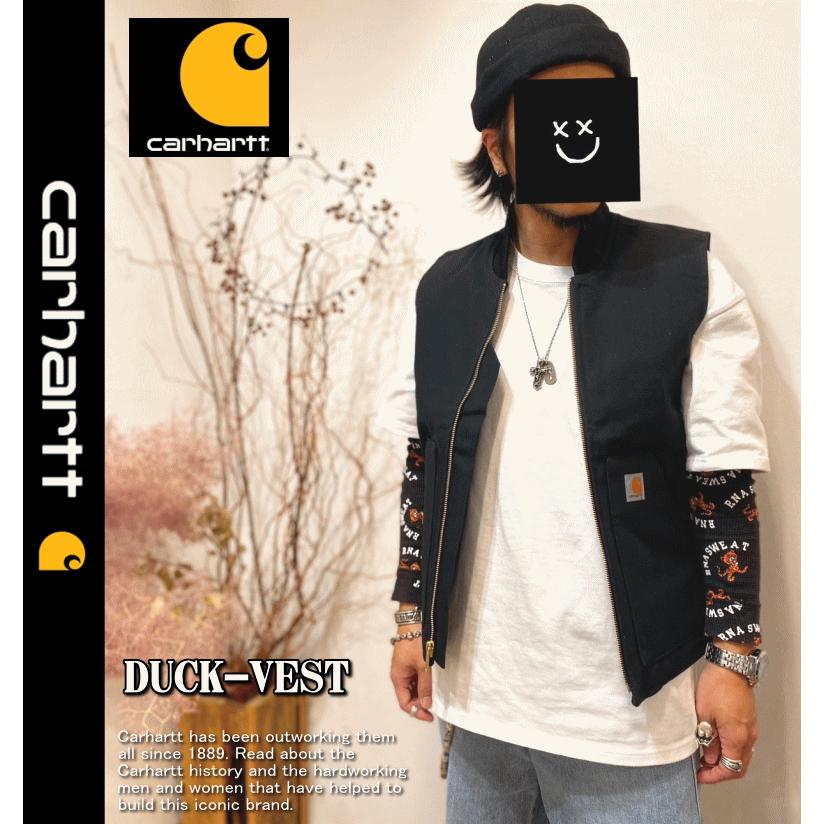 Carhartt カーハート Duck Vest V01 ダック ワーク ベスト 中綿素材 