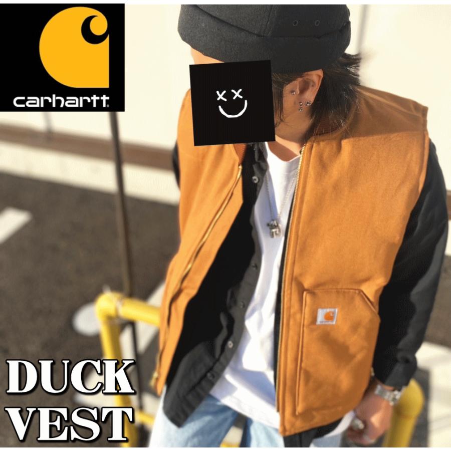 Carhartt カーハート Duck Vest V01 ダック ワーク ベスト 中綿 Carhartt カーハート Duck Vest V01 ダック ワーク ベスト 中綿