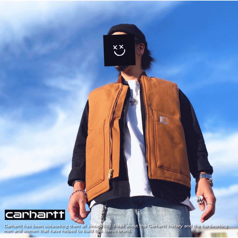 Carhartt カーハート Duck Vest V01 ダック ワーク ベスト 中綿 Carhartt カーハート Duck Vest V01 ダック ワーク ベスト 中綿