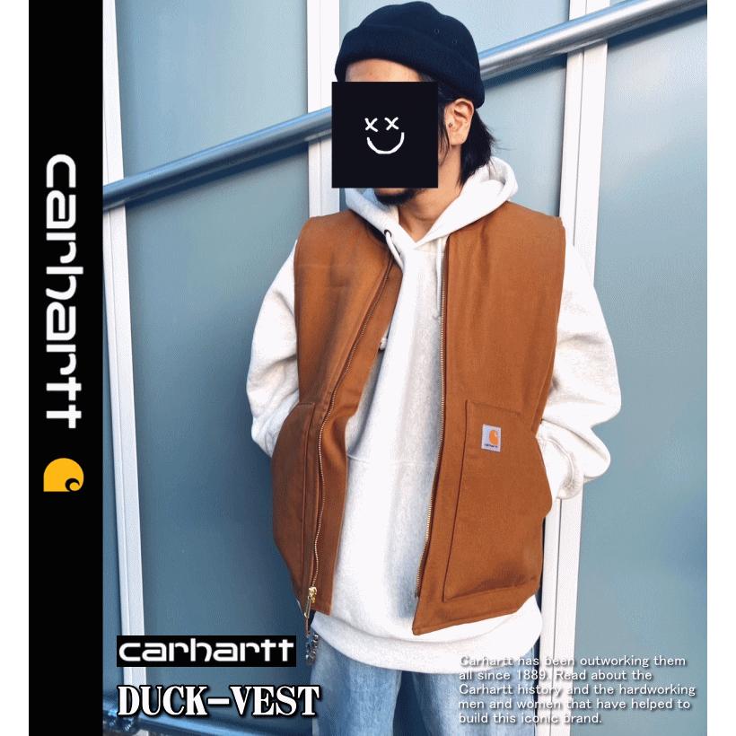 Carhartt カーハート Duck Vest V01 ダック ワーク ベスト 中綿 Carhartt カーハート Duck Vest V01 ダック ワーク ベスト 中綿