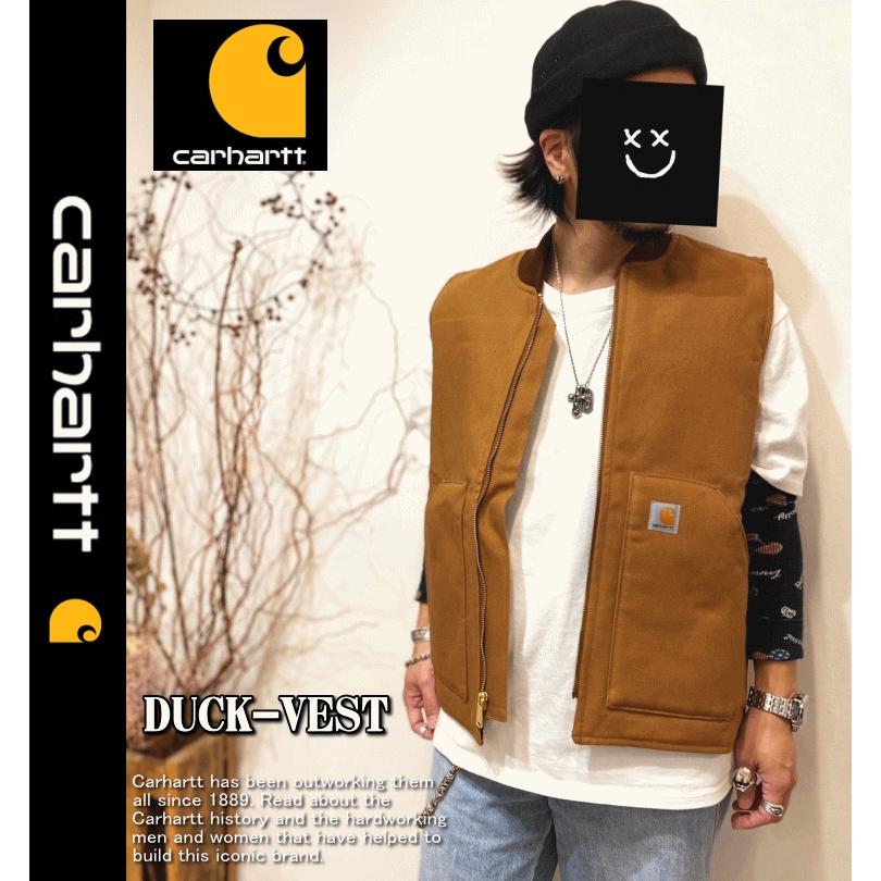 Carhartt カーハート Duck Vest V01 ダック ワーク ベスト 中綿