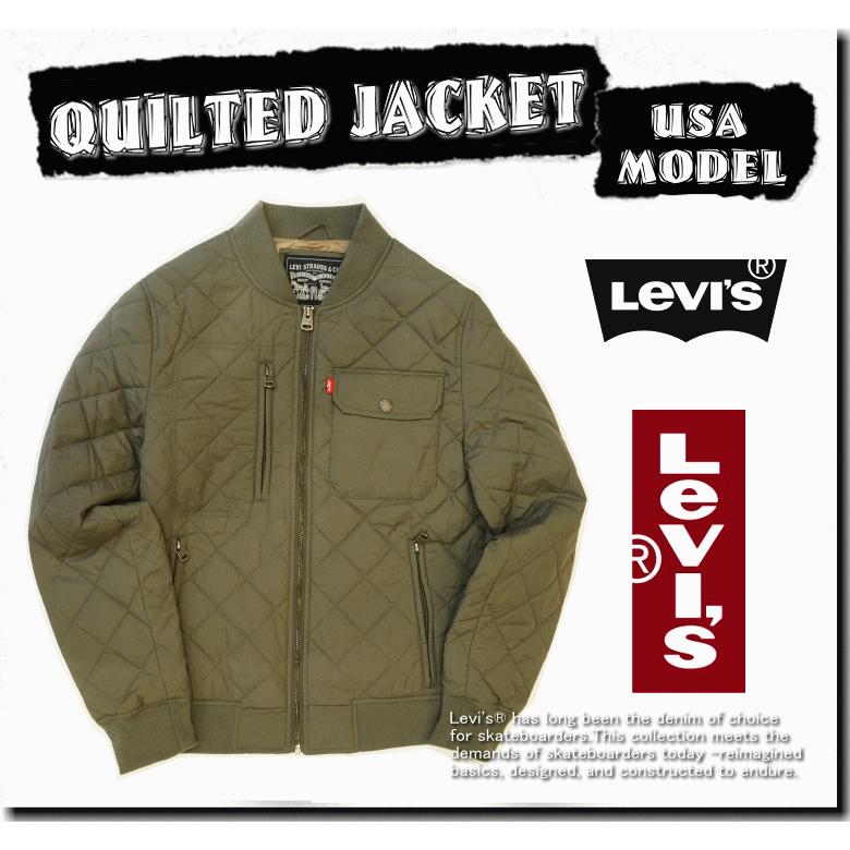 Levi's 短丈ジャケット (キルティング) Levi's（リーバイス） 【米国モデル】 Levis QUILTED JACKET
