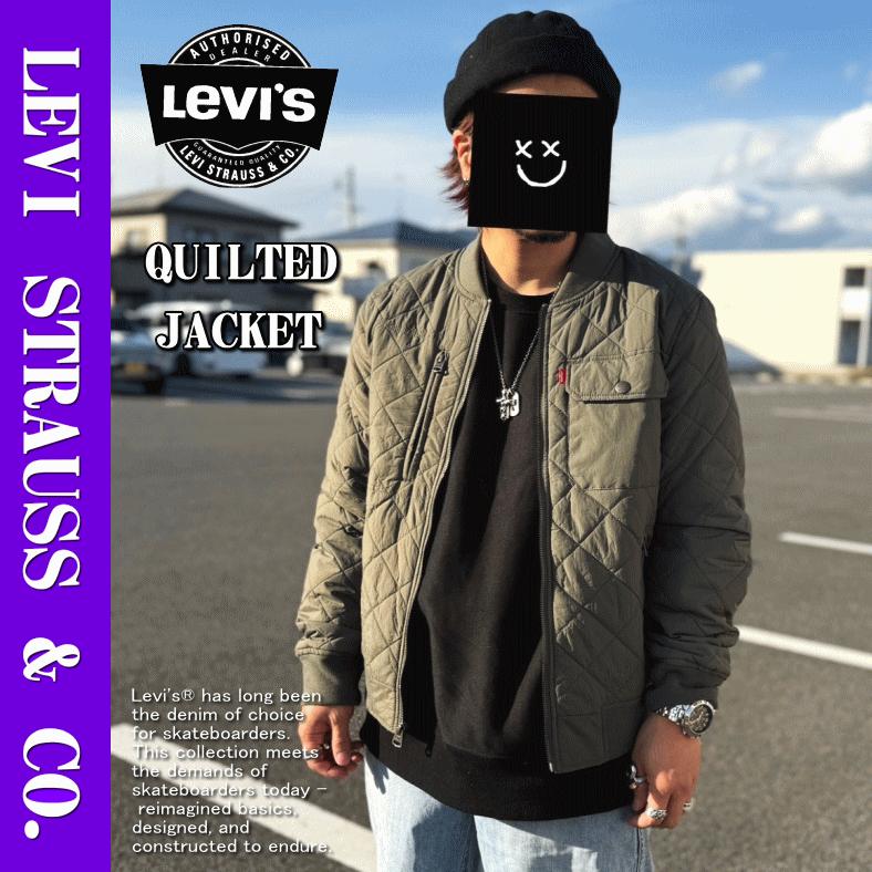 Levi's 短丈ジャケット (キルティング) Levi's（リーバイス） 【米国モデル】 Levis QUILTED JACKET