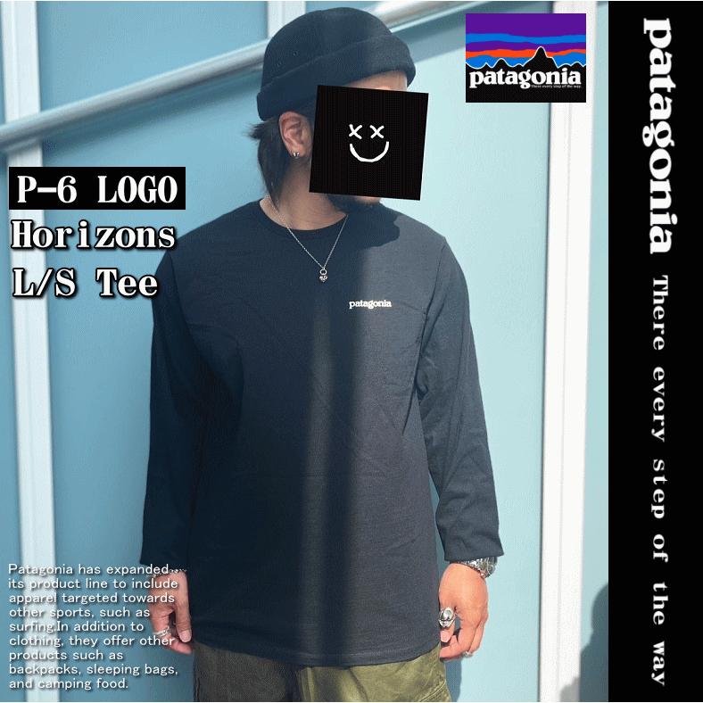 PATAGONIA パタゴニア P-6 Logo Long Sleeve T-shirts ロゴ ロンT 38518｜insize｜05