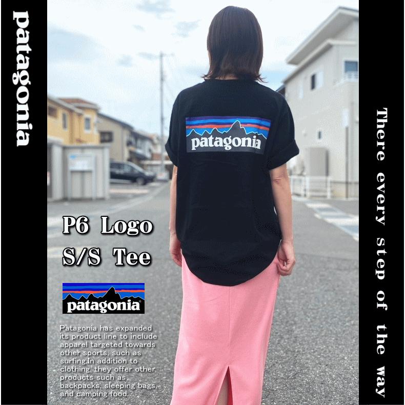 Patagonia パタゴニア Tシャツ メンズ PTG38504 BLK P6 patagonia Patagonia パタゴニア Tシャツ 半袖 メンズ ブラック