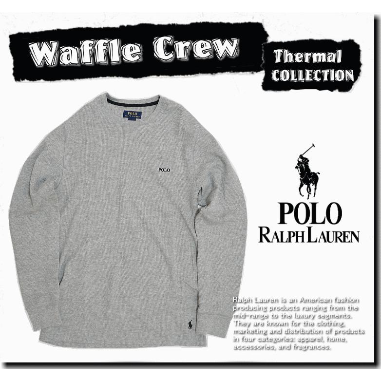 【在庫処分】 Polo Ralph Lauren ポロ ラルフローレン Thermal Waffle Crew サーマル ワッフル ロング スリーブ PWLC2F 米国モデル 日本未発売｜insize｜02