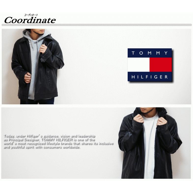 トミーヒルフィガー　レザージャケット トミーヒルフィガー TOMMY HILFIGER レザージャケット - メルカリ