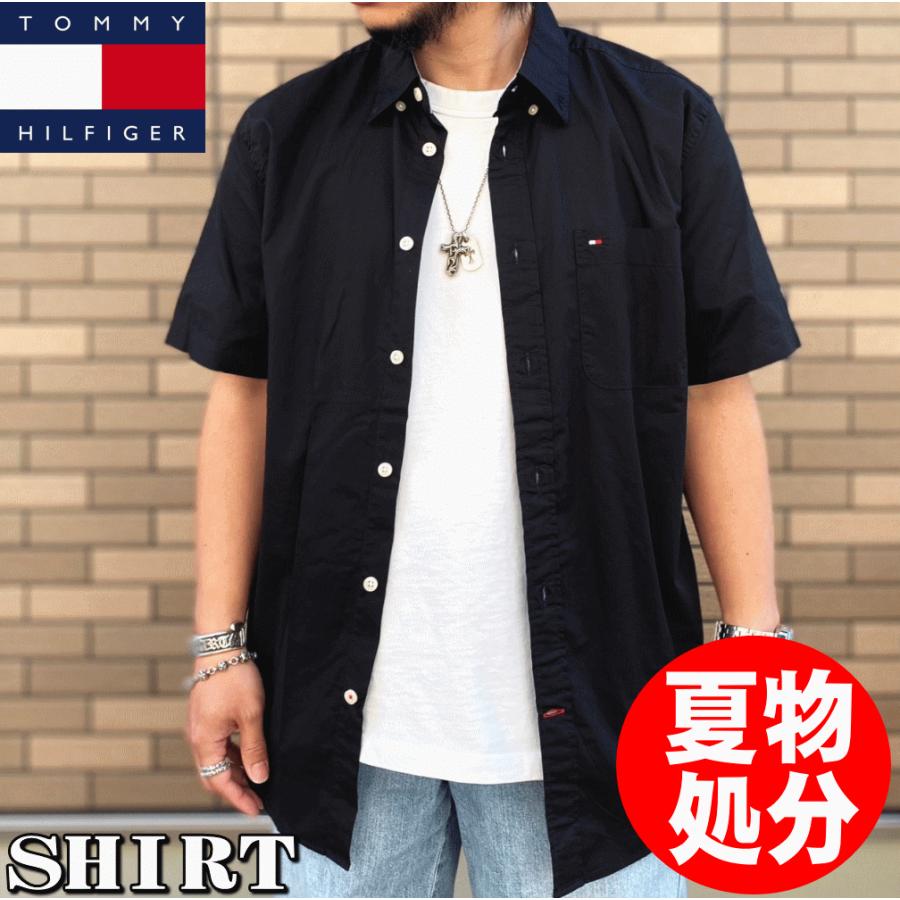 Tommy Hilfiger トミー ヒルフィガー SHORT SLEEVE OXFORD SHIRT 半袖