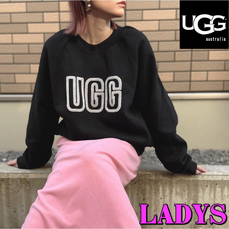 UGG Australia 【超上質スウェット生地】 アグ LOGO CREWNECK