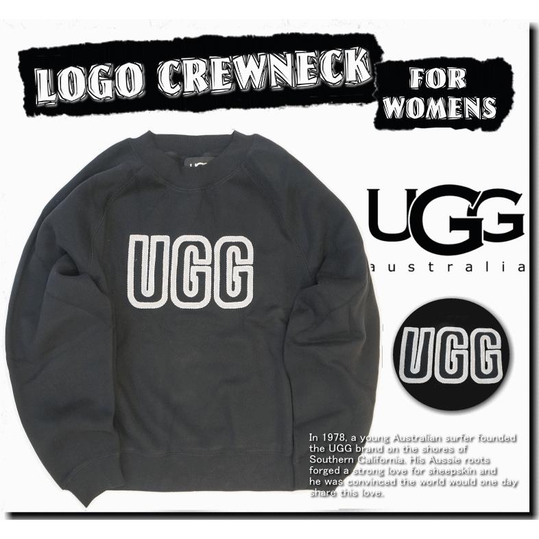 UGG Australia 【超上質スウェット生地】 アグ LOGO CREWNECK