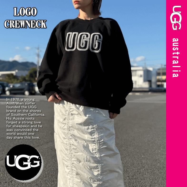 UGG Australia 【超上質スウェット生地】 アグ LOGO CREWNECK